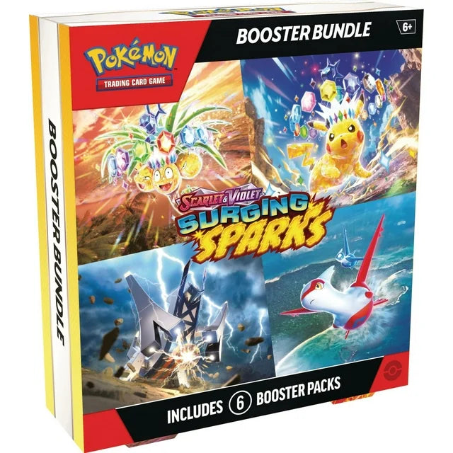 Pokémon TCG: Scarlet & Violet—Surging Sparks Booster Bundle