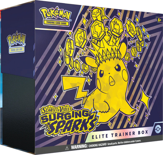 Pokémon  Scarlet & Violet (SV08): Surging Sparks Elite Trainer Box