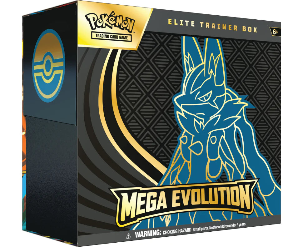 Pokémon TCG: Mega Evolution Elite Trainer Box - Mega Lucario