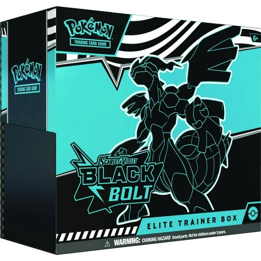 Pokémon  Scarlet & Violet (SV10.5): Black Bolt Elite Trainer Box